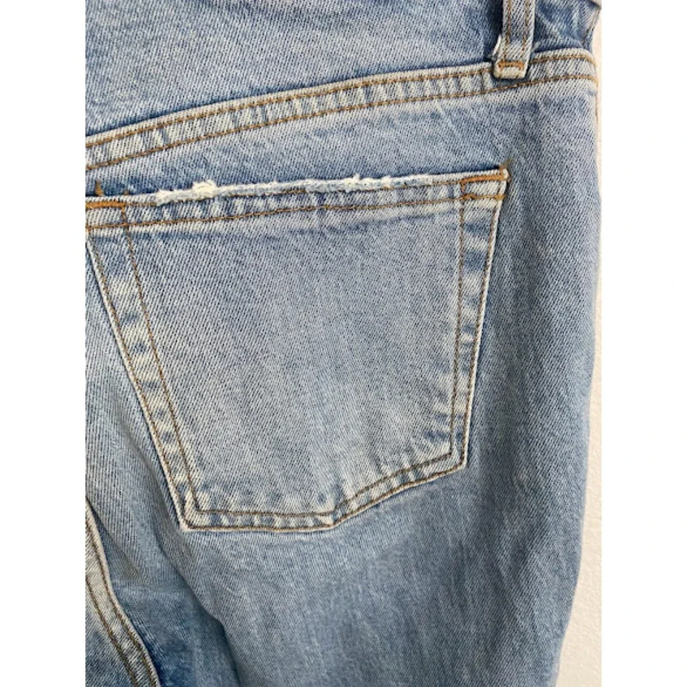 We The Free Ripped Distressed Raw Hem Denim Jeans 29
